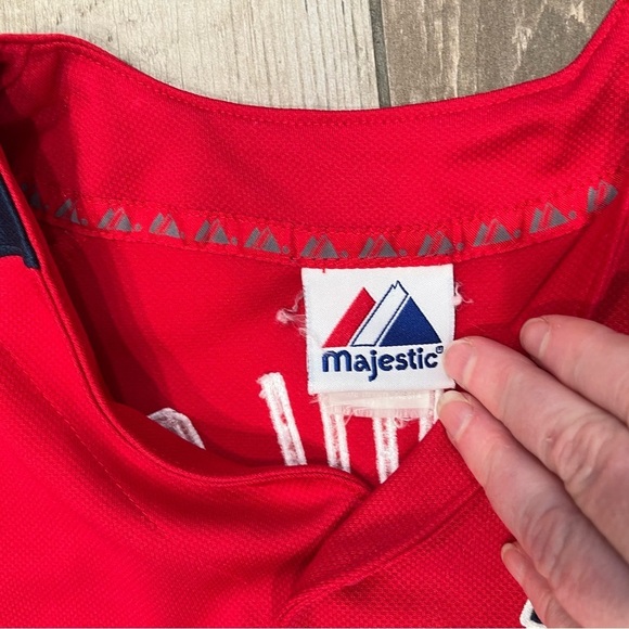 Majestic Authentic St. Louis Cardinals Albert Pujols #5 Red MLB Jersey Adult S - Picture 8 of 10